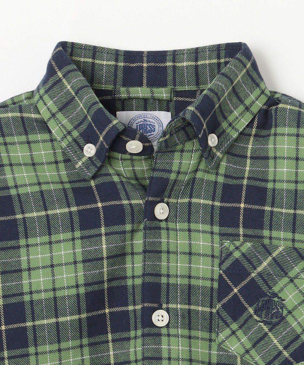 J.PRESS KIDS 【110-130cm】起毛チェックシャツ 