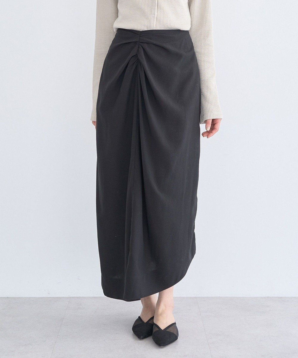 earth music&ecology ウエストツイストアシメスカート 