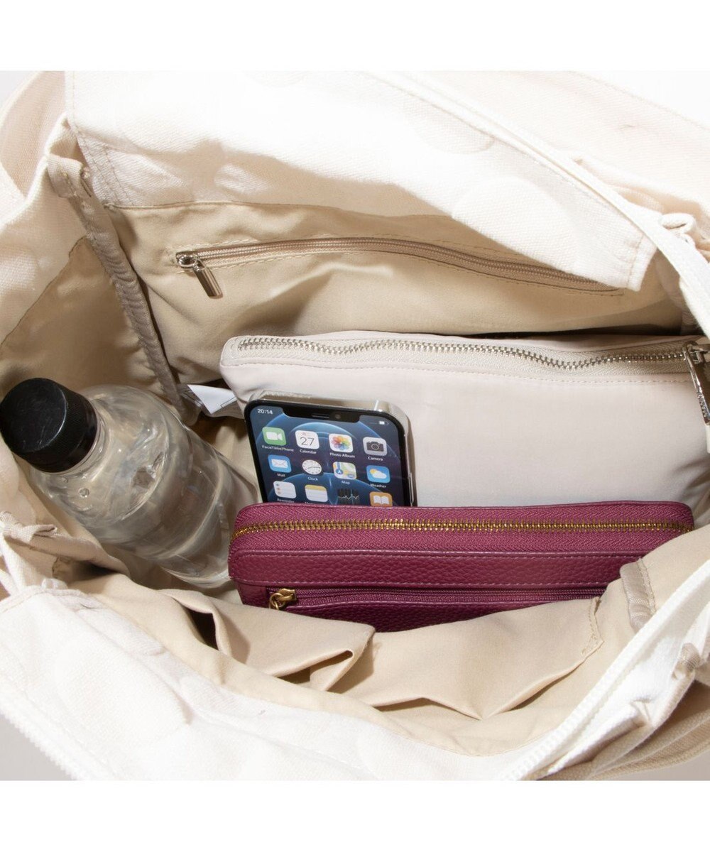 Y'SACCS 【Y’SACCS vous et】 キャンバスドットエンボストート Mサイズ 