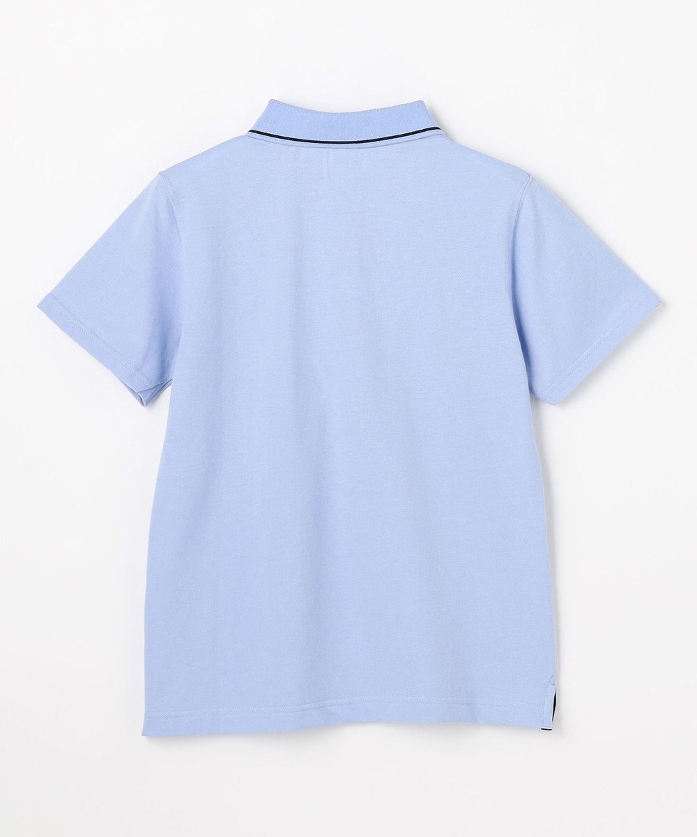 J.PRESS KIDS 【140-170cm】ダブルライン カラー 半袖ポロシャツ 