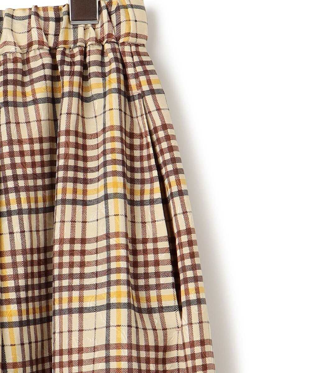 J.PRESS YORK STREET 【WOMEN】チェックフレアスカート 