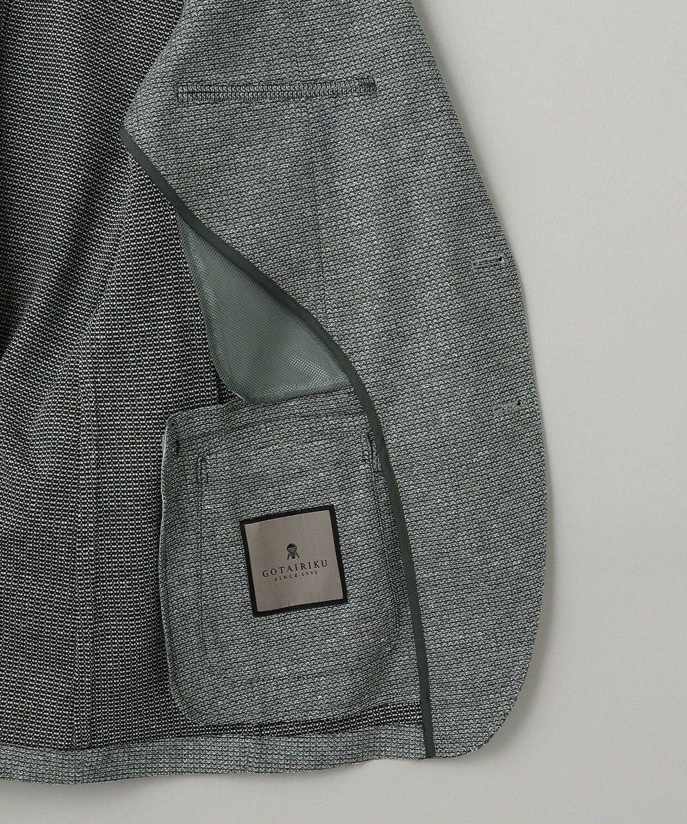 GOTAIRIKU ３年連続売上NO1【吸水速乾/洗える/ストレッチ】ノルマンディーリネン カーディガンジャケット(25/26年モデル) 