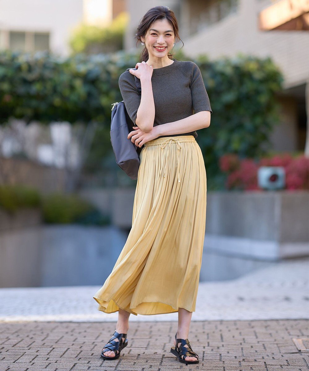 ANY ラメリブニット 