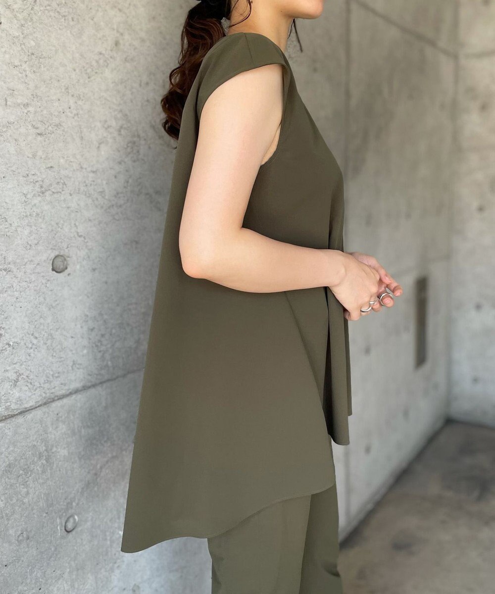 UNFILO 【撥水/ストレッチ/軽量】マジカル機能 ブラウス 