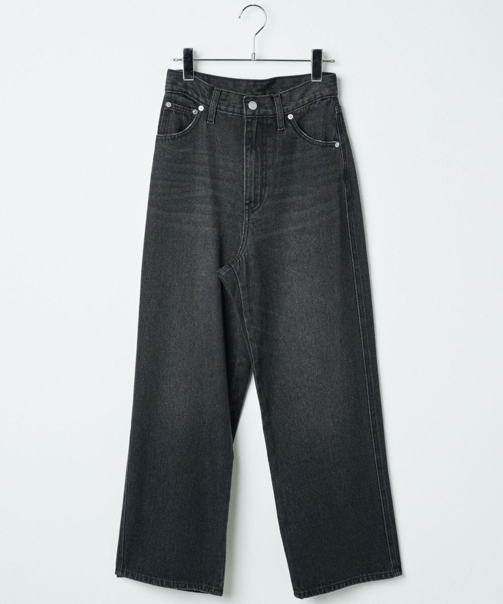WEGO ルーズストレートデニムパンツ 