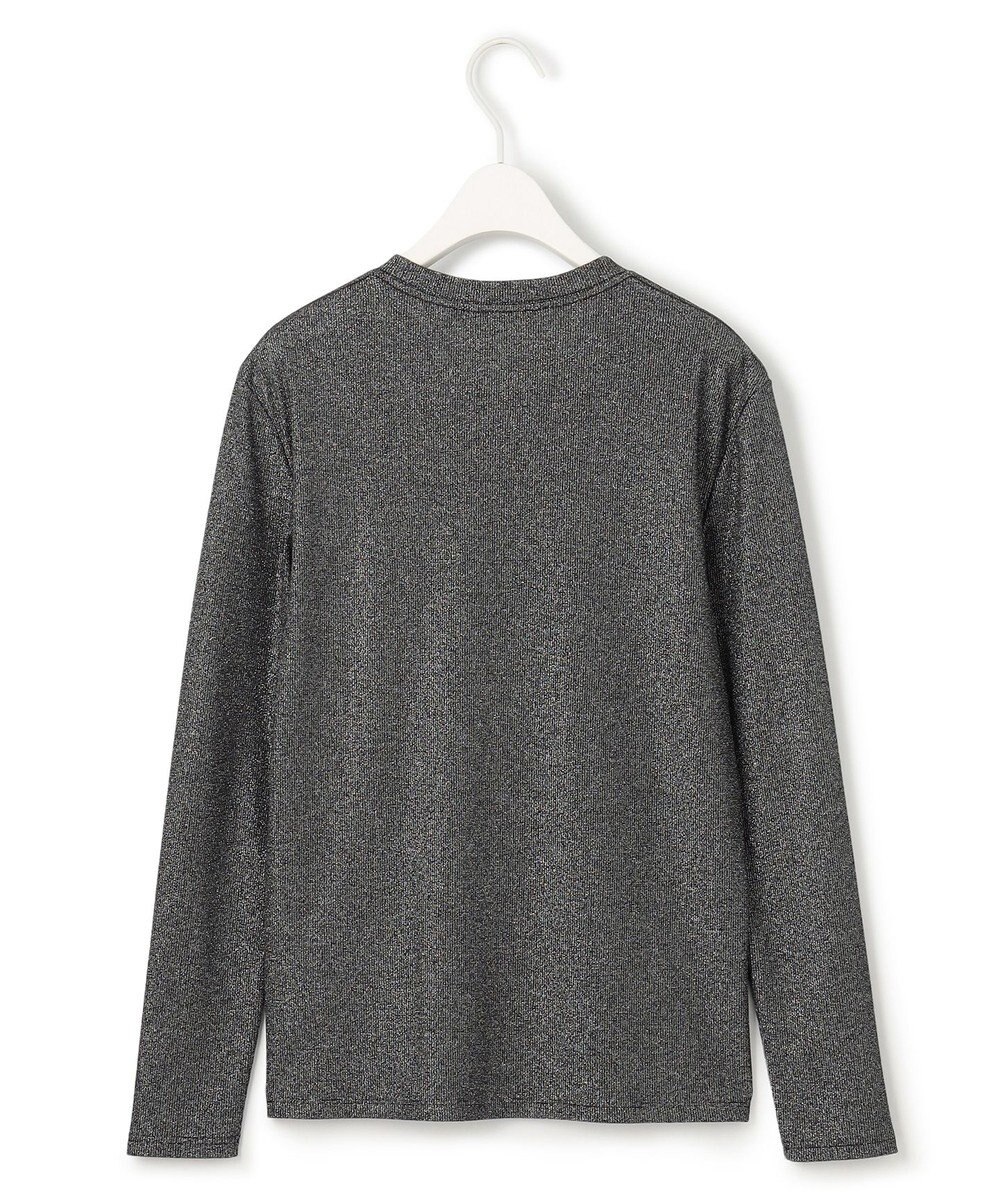 ICB L 【洗える】 シャイニーリブテレコ プルオーバー 