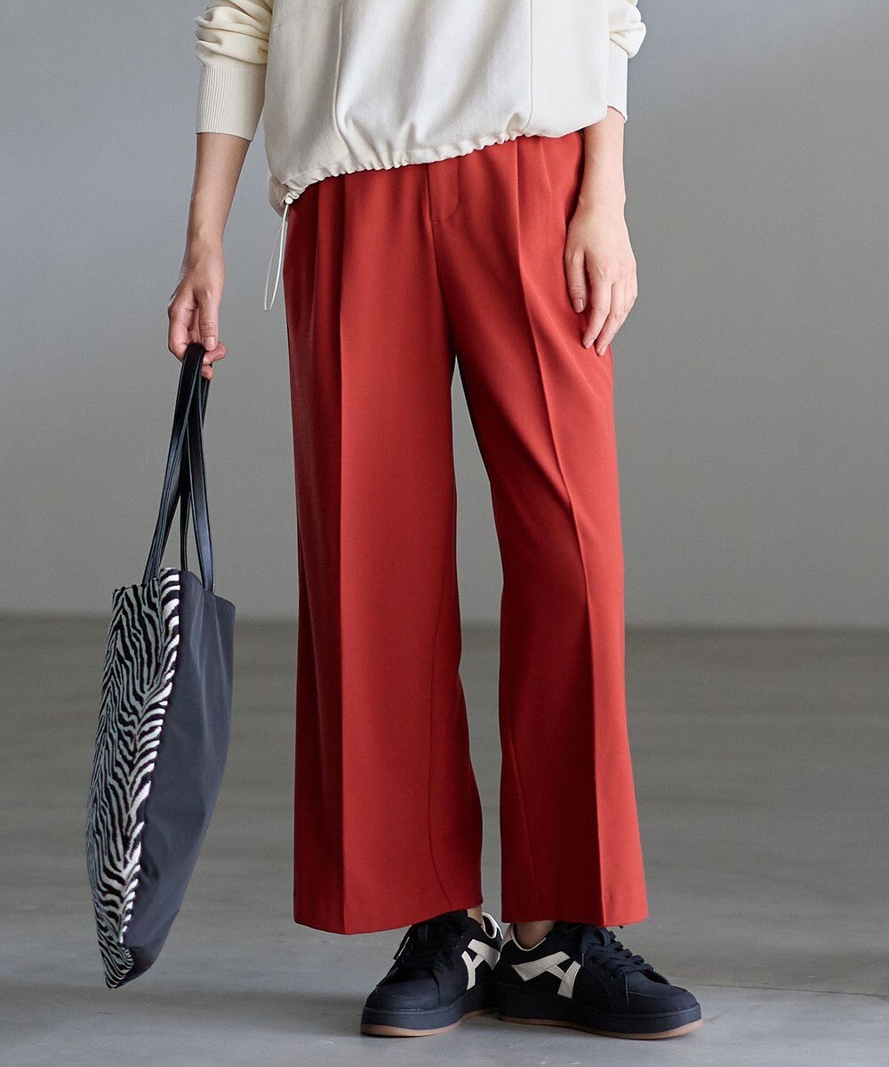 ANY 【LEE掲載/6サイズ展開/裏起毛/ウエストゴム】ウォームワイドパンツ 