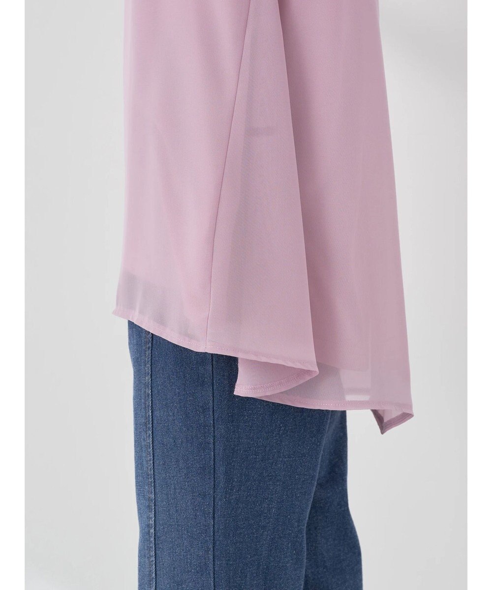 earth music&ecology シアードッキングＡラインチュニック 