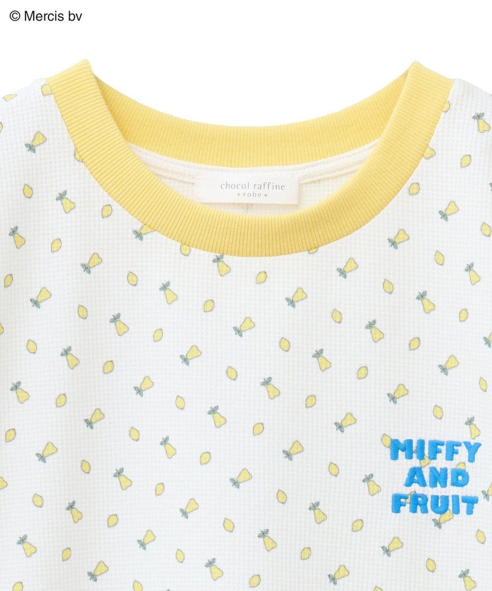 Green Parks ｍｉｆｆｙ／フルーツプリントワッフルＴシャツ 