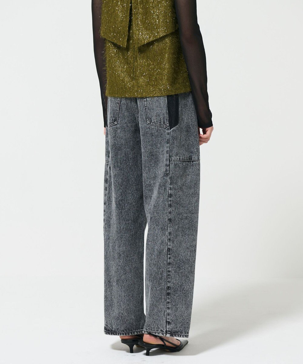 GRACE CONTINENTAL エッグラインデニムパンツ 