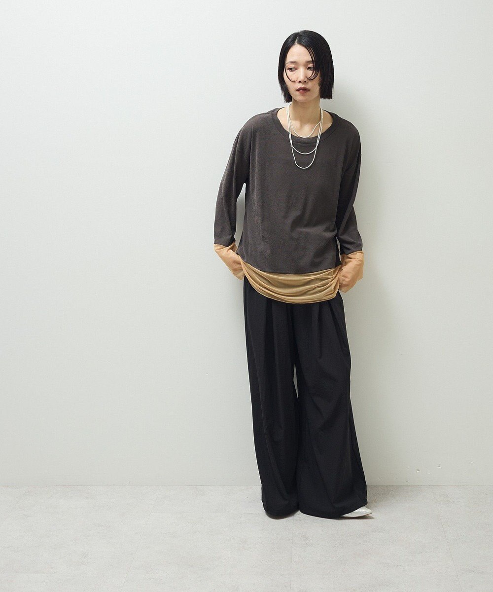 Green Parks シアーチュールドッキングプルオーバー 