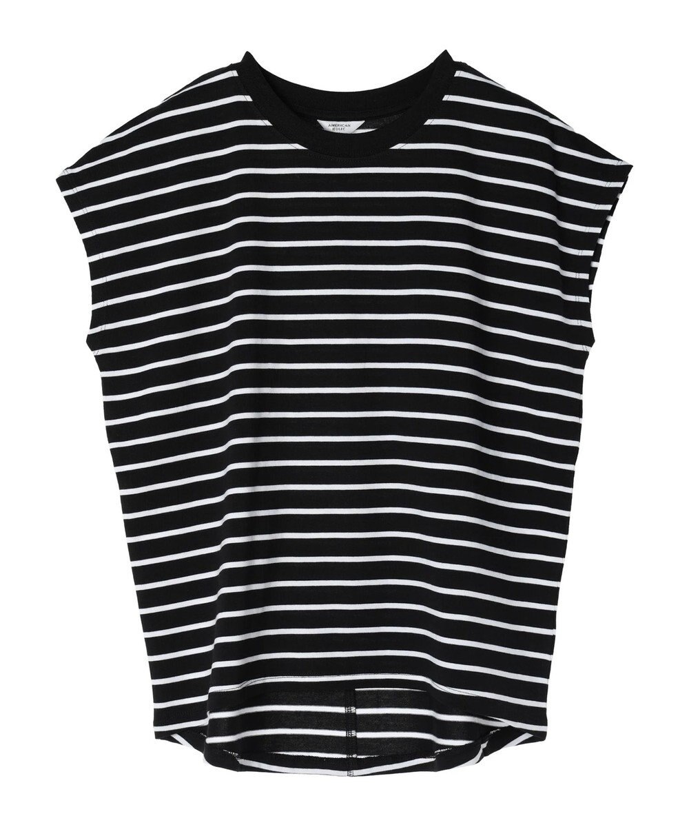 AMERICAN HOLIC 接触冷感フレンチスリーブカットプルオーバー 