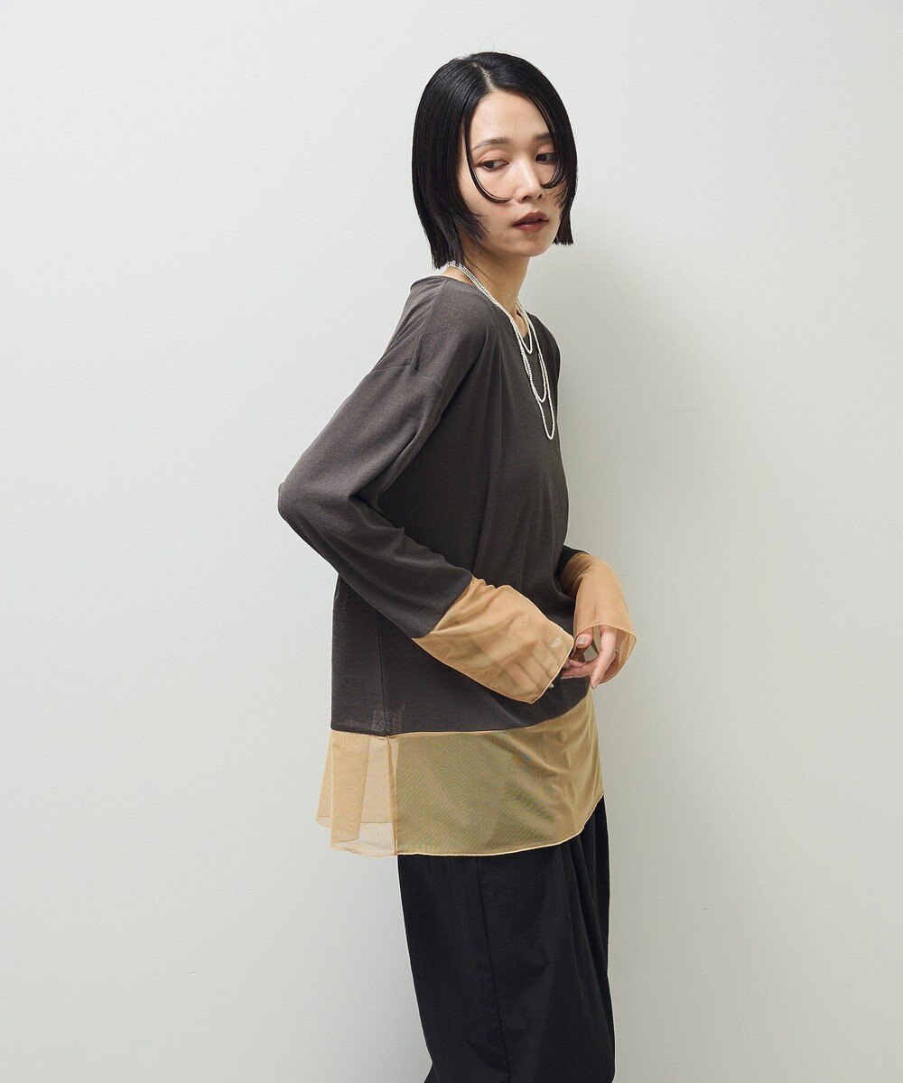 Green Parks シアーチュールドッキングプルオーバー 