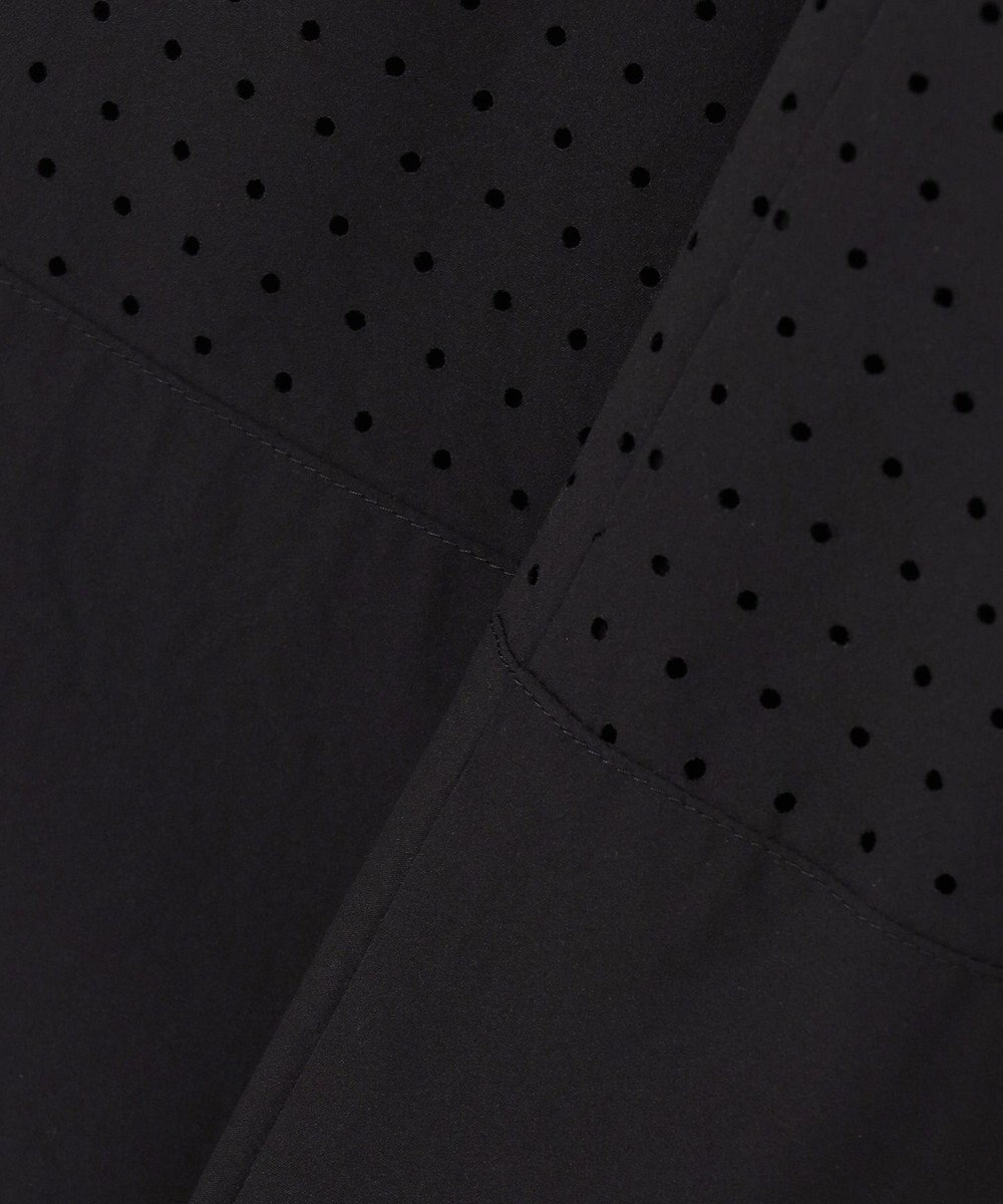 UNFILO L 【セットアップ着用可/ウエストゴム】FINE MOVE パンチング ドット スカート 