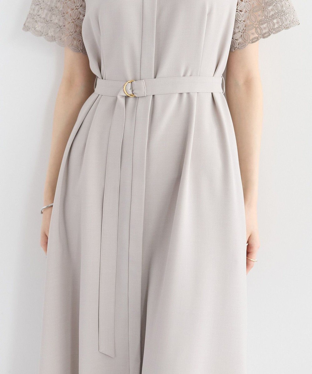 YECCA VECCA レース切替ワンピース 