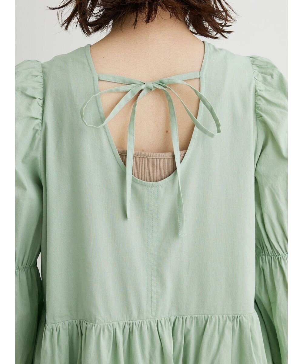 Green Parks ・Ｐｅｔｉｔ　Ｆｌｅｕｒウ゛ィラーゴスリーブワンピース 