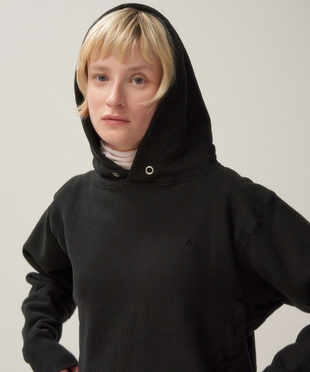 ATON GARMENT DYED URAKE | フーディ - UNISEX 