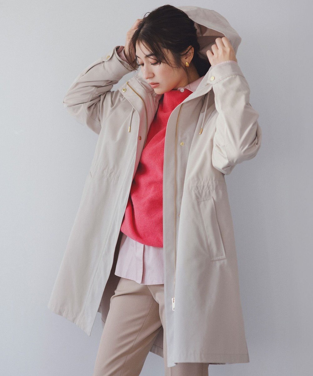 23区 L 【撥水加工/洗える】ライナー付き マルチウェイアウター 