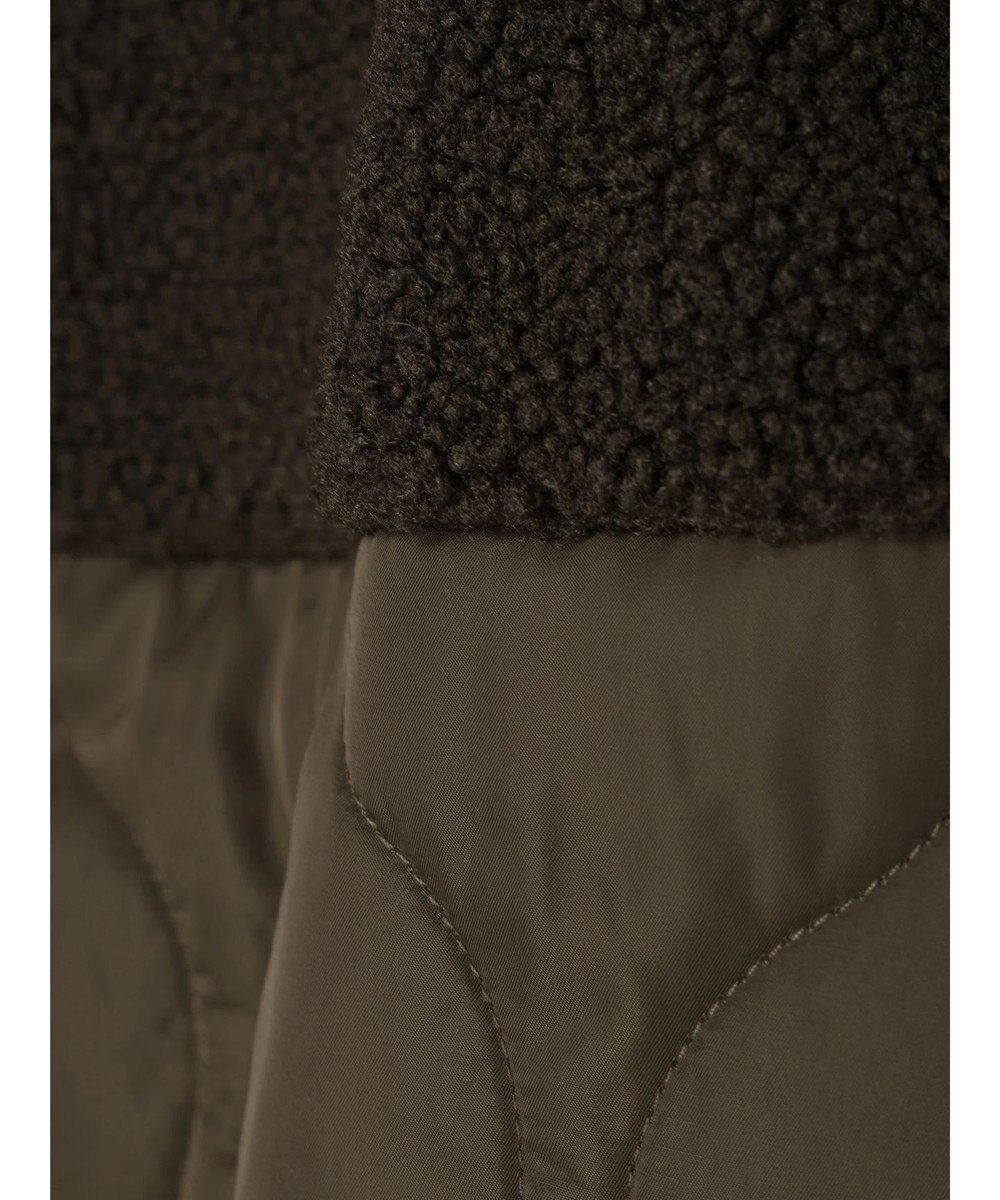 CRAFT STANDARD BOUTIQUE ボア＆キルティングスタンドコート 