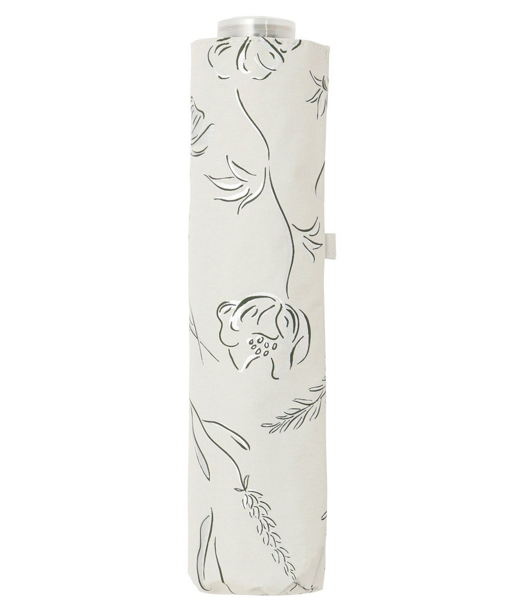 MOONBAT Fuwacool(フワクール) フワクールホワイト 晴雨兼用日傘 折りたたみ傘 シャイニープランツ 軽量 一級遮光／遮熱／UV 