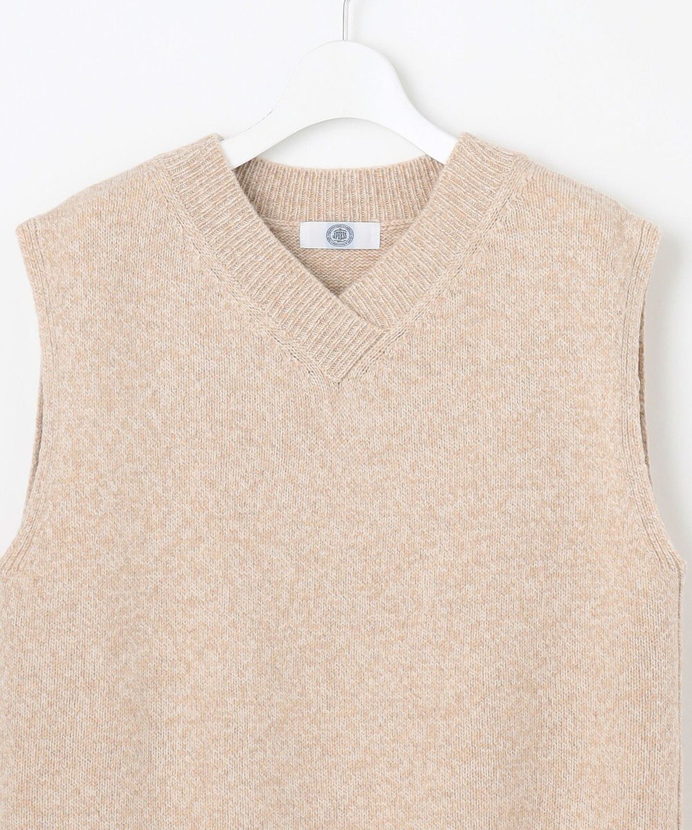 J.PRESS LADIES L 【洗える】MIX COLORED ニット ベスト 