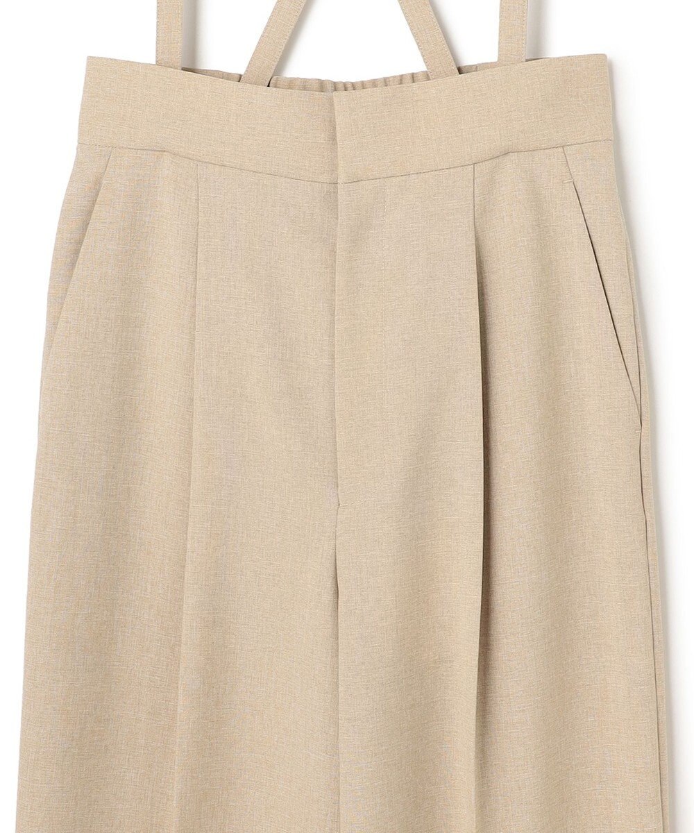 uncrave ウォッシャブルドライサップ ワイドパンツ（サスペンダー付き） 