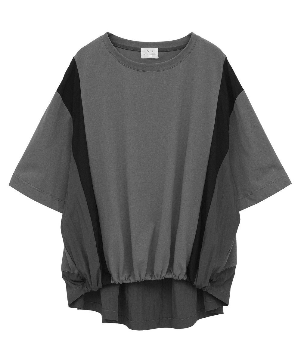 YECCA VECCA 素材MIXカットプルオーバー 