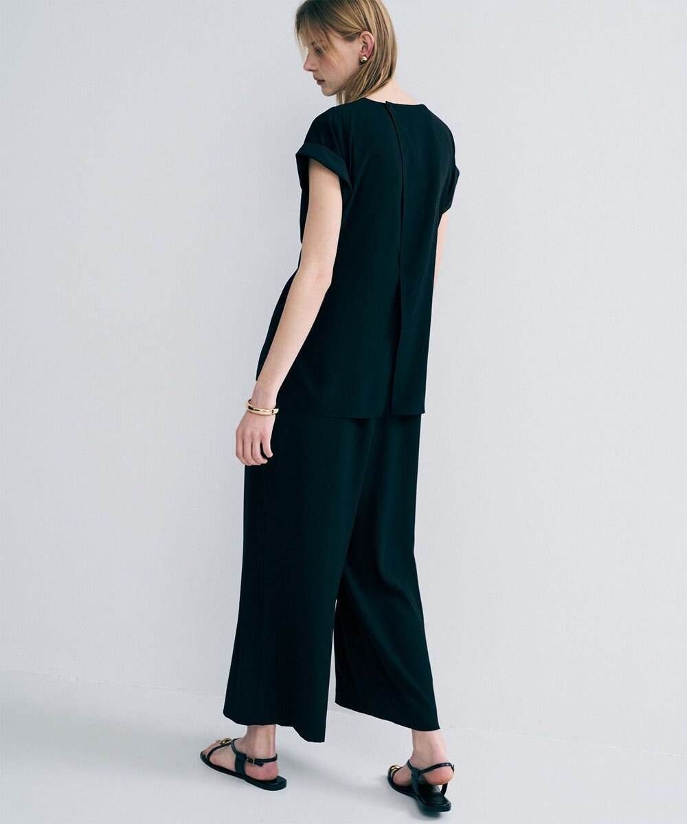 uncrave バックサテンジョーゼット オールインワン 