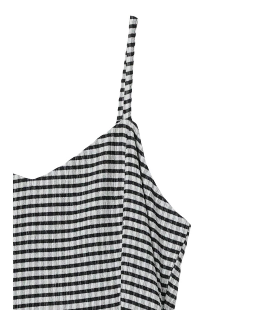 earth music&ecology チェックキャミワンピース 