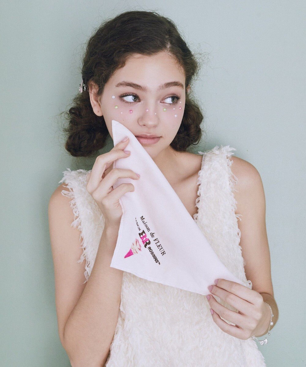 Maison de FLEUR サーティワン　タオルハンカチ 