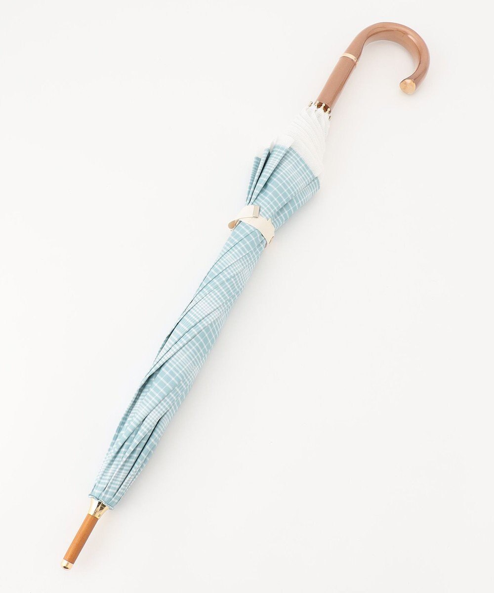 MOONBAT GRACY(グレイシー) 晴雨兼用日傘 長傘 T/C Neo classic check 