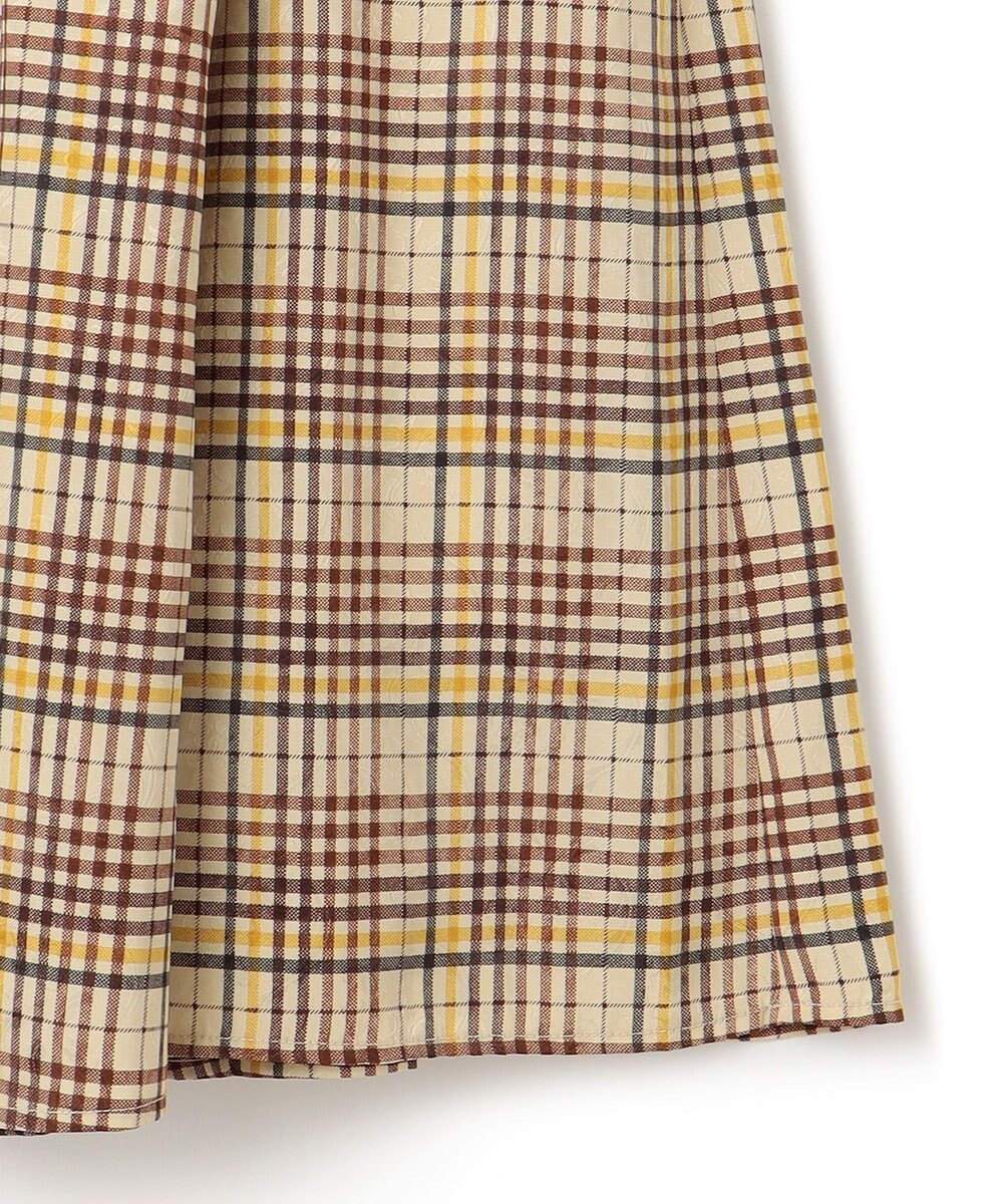 J.PRESS YORK STREET 【WOMEN】チェックフレアスカート 