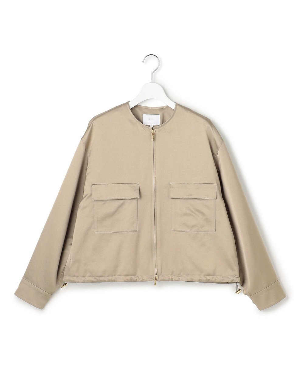 23区 【GOLD LABEL】コンパクトコットン ワークポケット ブルゾン 