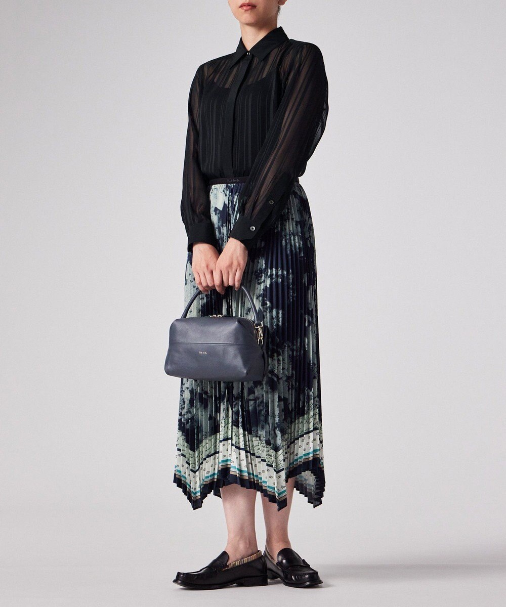 Paul Smith シアー ストライプ ブラウス 