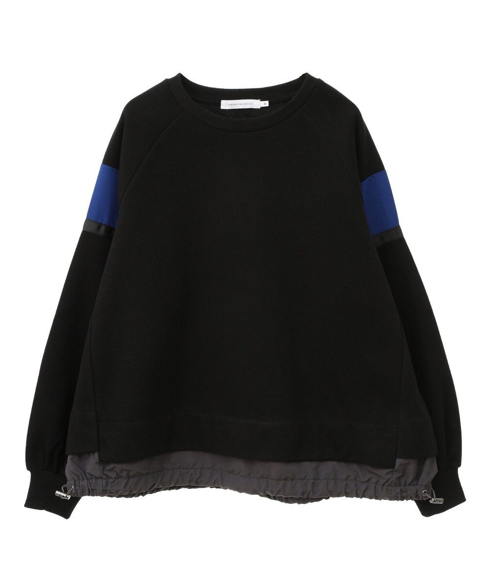 AMERICAN HOLIC ドロストライン切替ポンチプルオーバー 