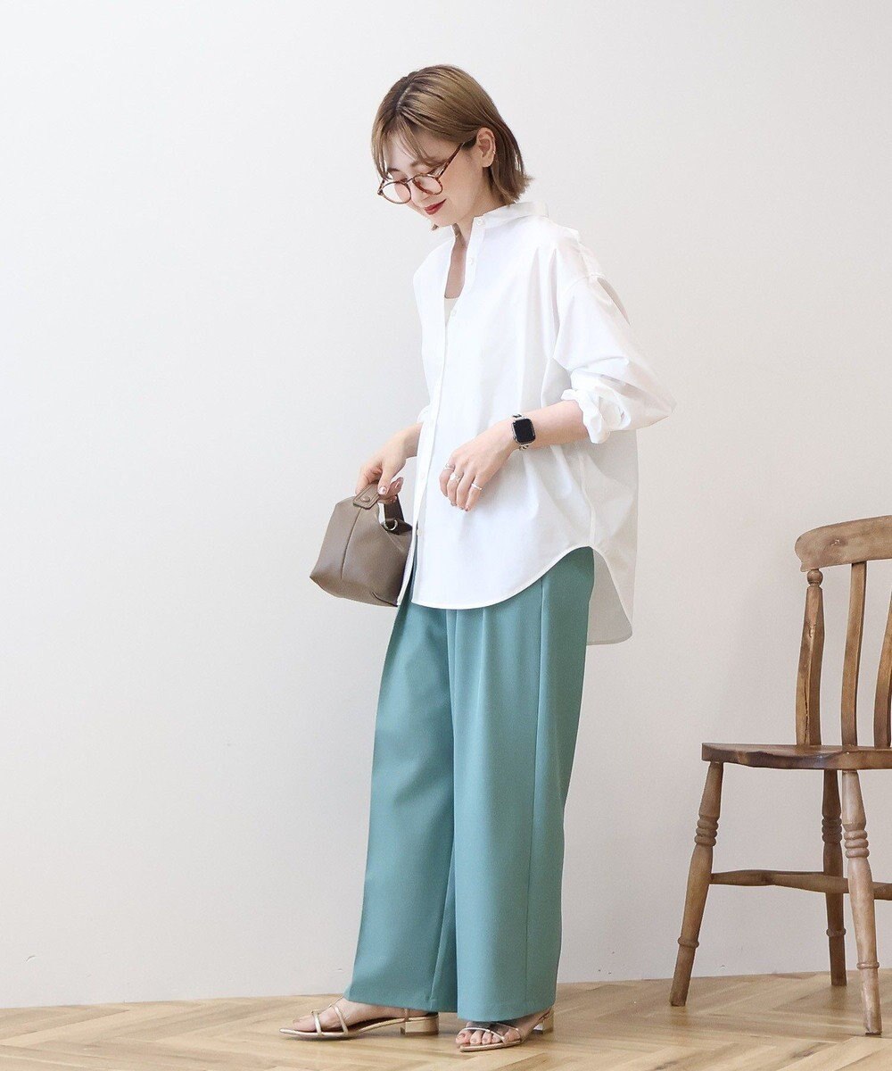 AMERICAN HOLIC イージーケアブロードシャツ 