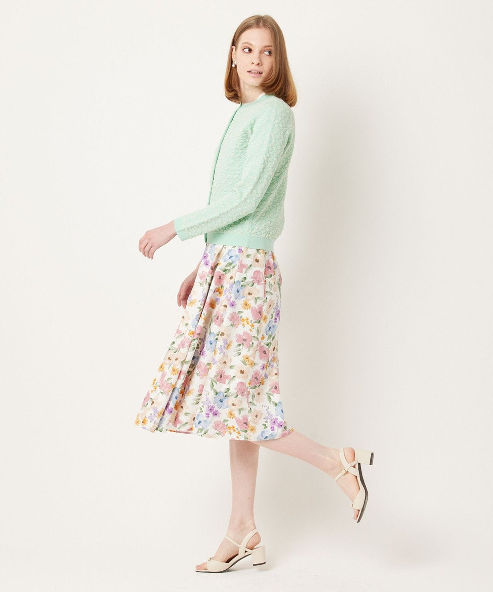 TOCCA 【洗える】FLUFF FLOWERS カーディガン 