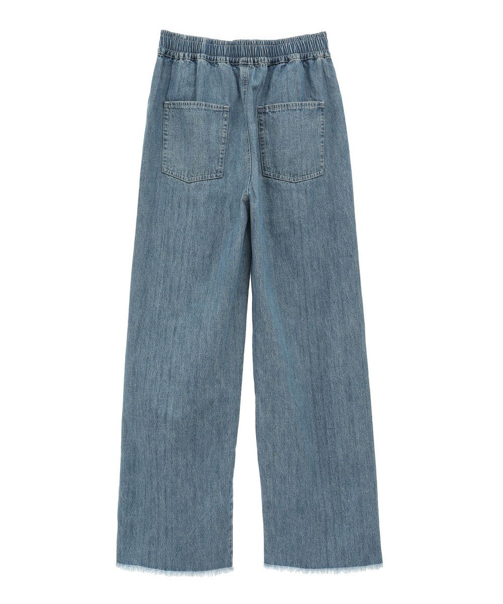 Green Parks ・Double Flags デニムフリンジラインパンツ 