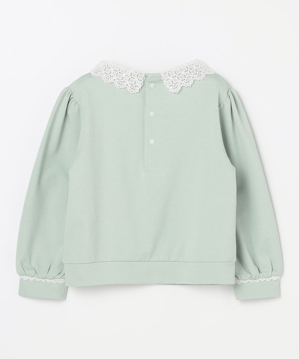 組曲 KIDS 【110-140㎝】レースカラー トレーナー 