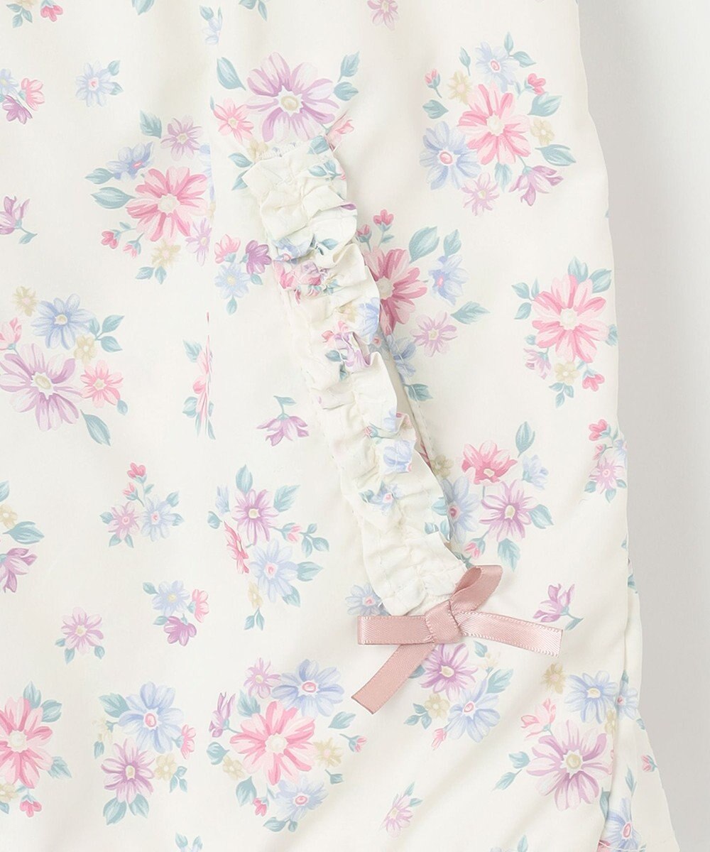 ANY KIDS 裾ペプラム 花柄 ブルゾン 