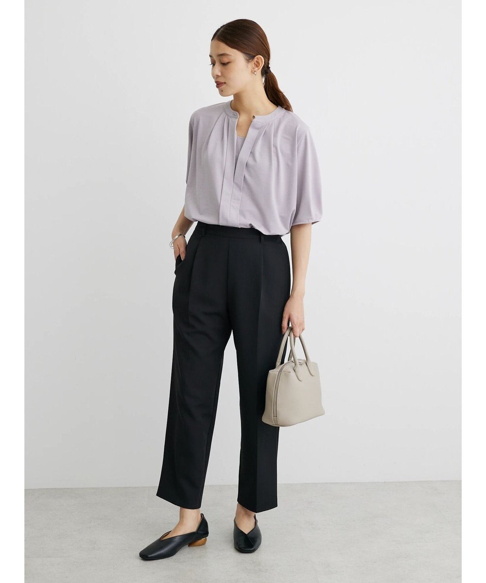 Green Parks きれいシルエットパンツ 