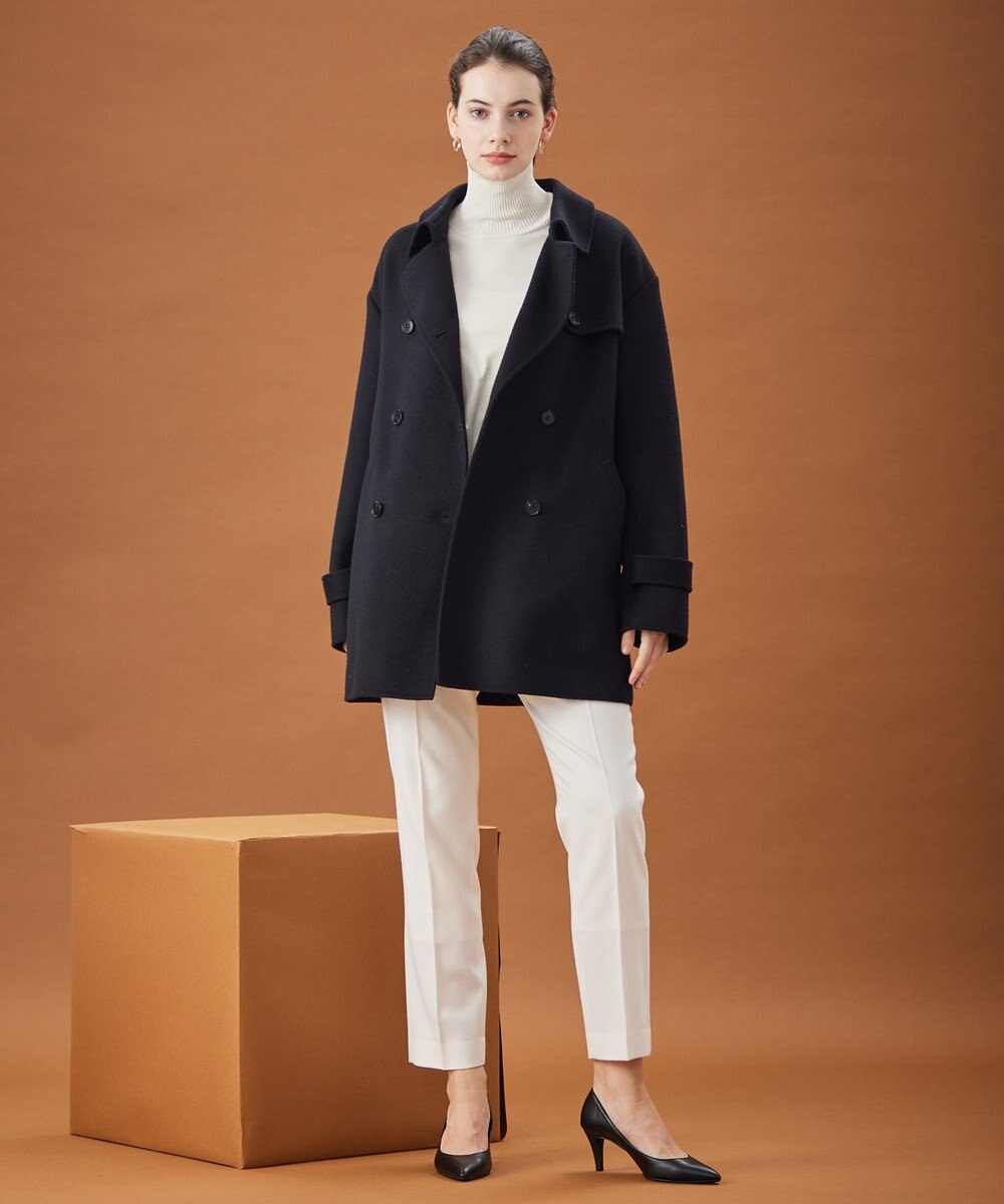 BEIGE， 【WEB限定】JADE / ハーフコート 