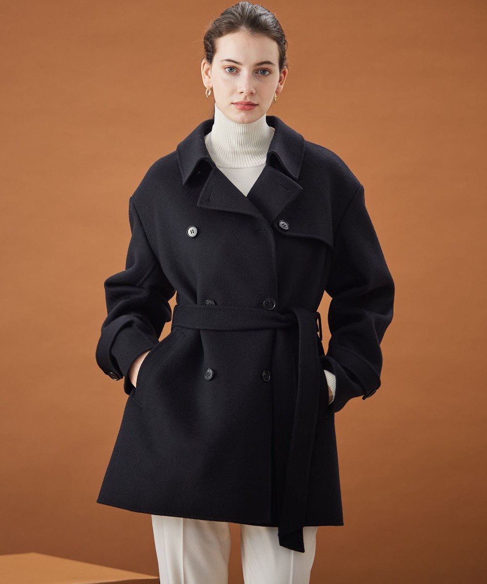 BEIGE， 【WEB限定】JADE / ハーフコート 