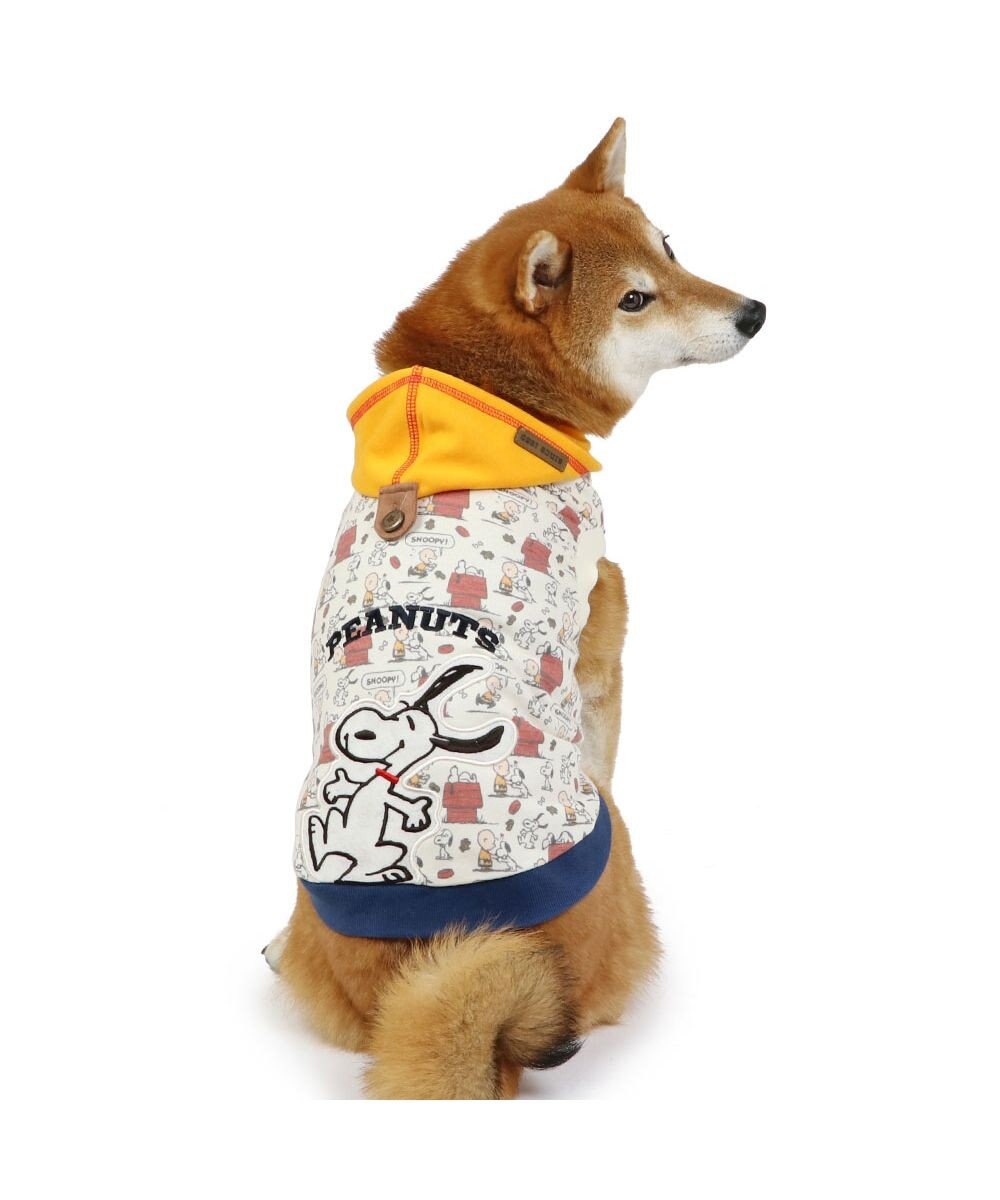 PET PARADISE スヌーピー パーカー 《ご機嫌柄》 中型犬 