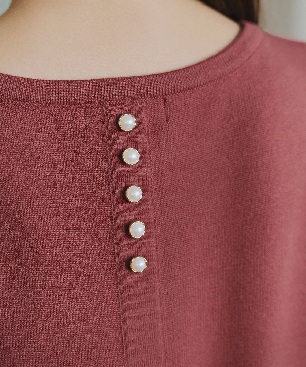 Tiaclasse 【洗える】ギャザーフレアニットチュニック 