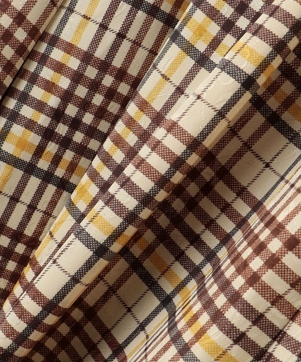 J.PRESS YORK STREET 【WOMEN】チェックフレアスカート 