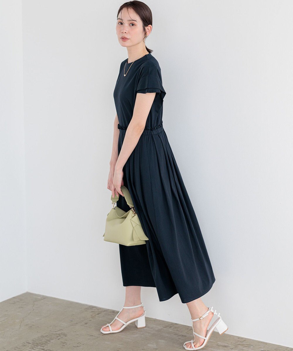 組曲 【先行予約】サマージャージーフィットアンドフレア ワンピース 