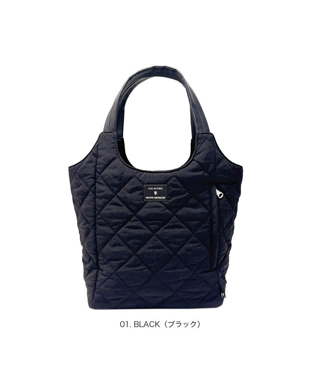 ROOTOTE 3674【仕切り+自立+撥水】LT.ラウンド.パルーティ.キルト-D 