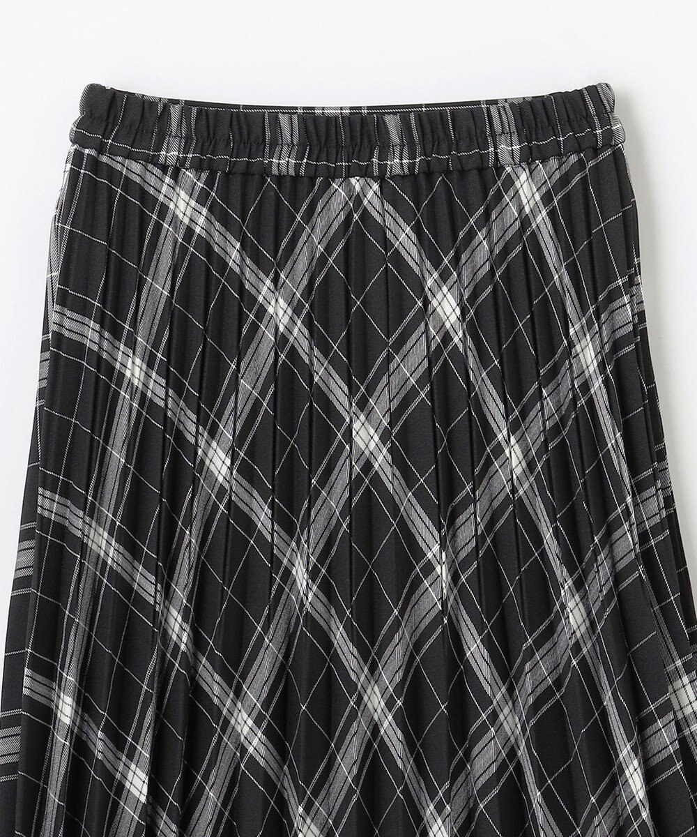 ANY 【洗濯機可/ウエストゴム】チェックプリーツスカート 