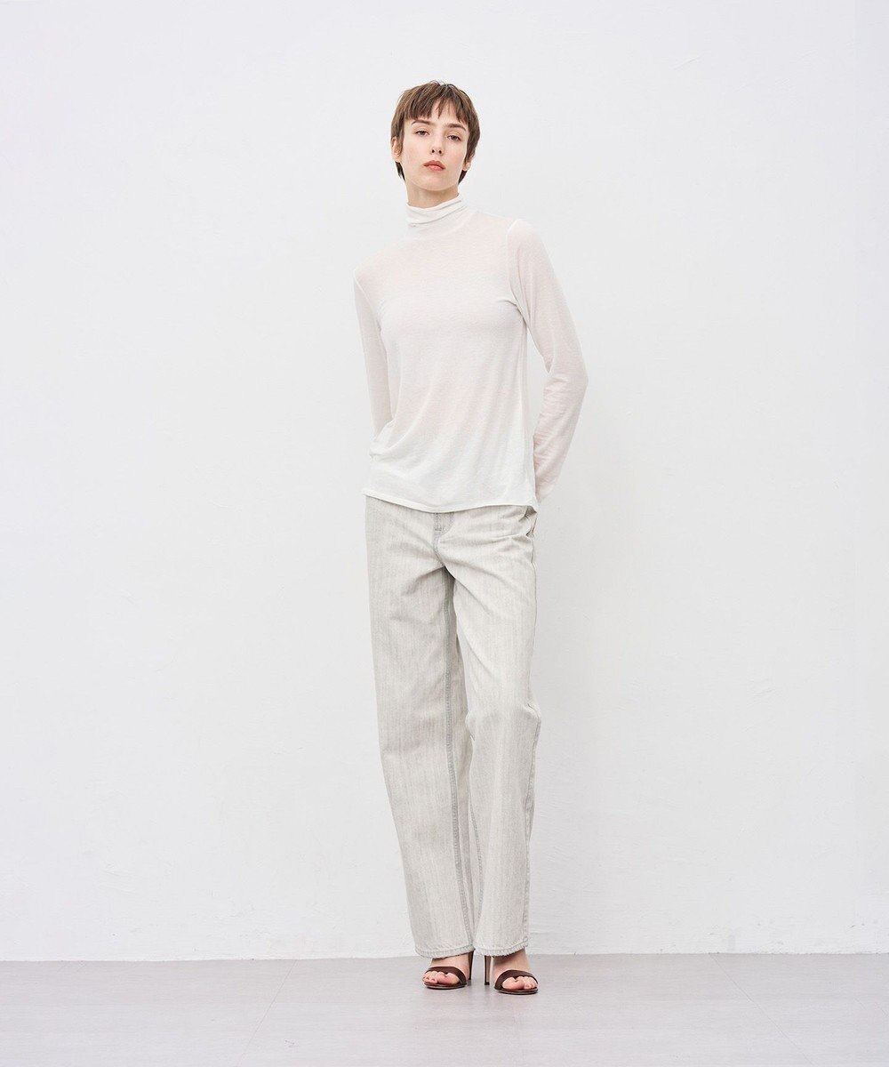 uncrave 【upper hights×uncrave】THE NIECE ストレートデニムパンツ 